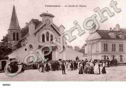 Ville de VAUCRESSON, carte postale ancienne