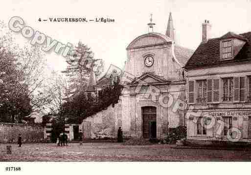 Ville de VAUCRESSON, carte postale ancienne