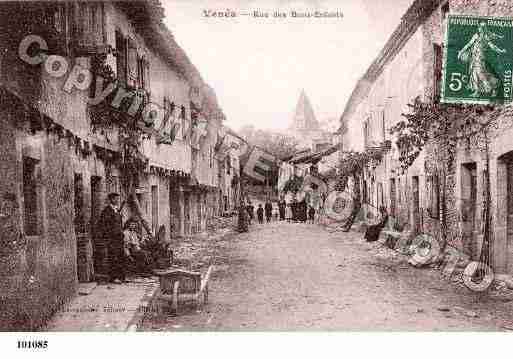 Ville de VENES, carte postale ancienne