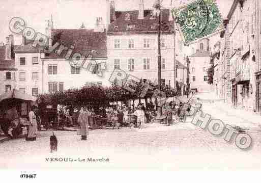 Ville de VESOUL, carte postale ancienne