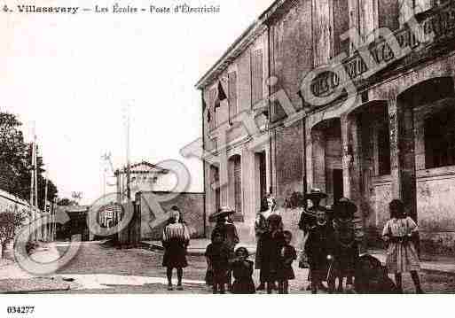 Ville de VILLASAVARY, carte postale ancienne