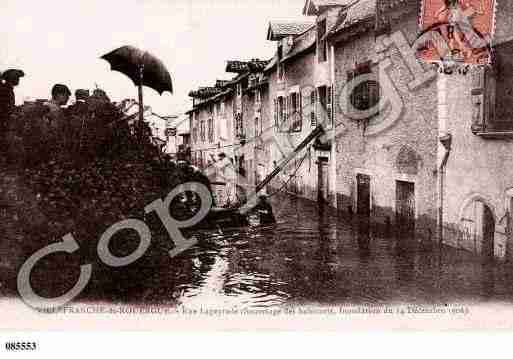 Ville de VILLEFRANCHEDEROUERGUE, carte postale ancienne