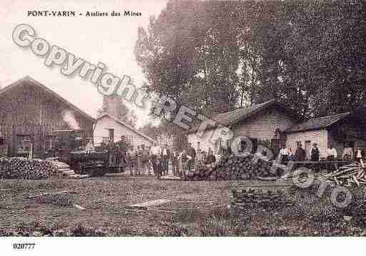 Ville de WASSY, carte postale ancienne