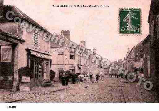 Ville de ABLIS, carte postale ancienne Ville de ABLIS, carte postale ancienne