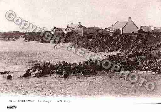 Ville de AUDIERNE, carte postale ancienne