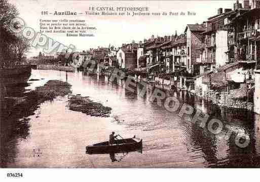 Ville de AURILLAC, carte postale ancienne