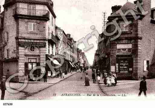 Ville de AVRANCHES, carte postale ancienne