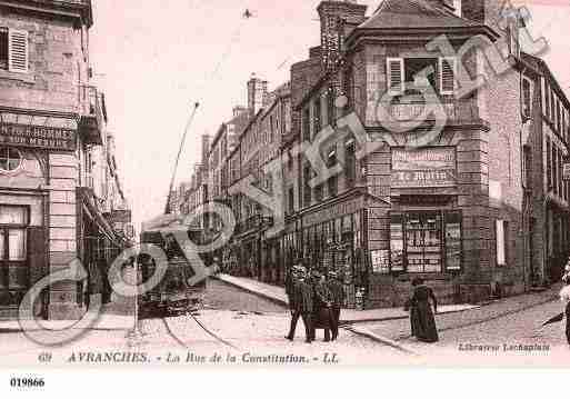 Ville de AVRANCHES, carte postale ancienne