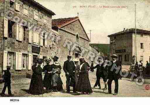 Ville de BESSAT(LE), carte postale ancienne