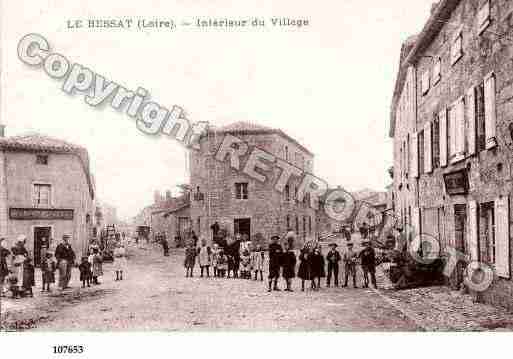 Ville de BESSAT(LE), carte postale ancienne