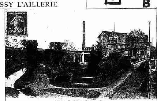 Ville de BOISSYL'AILLERIE, carte postale ancienne