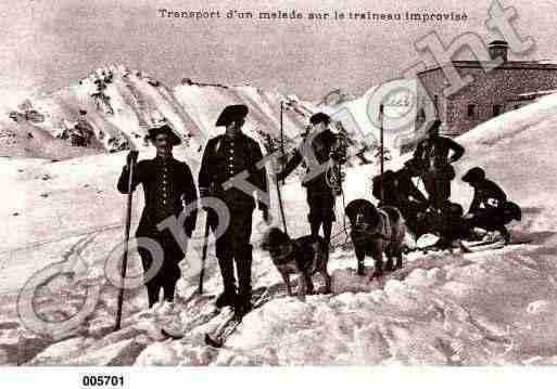 Ville de BRIANCON, carte postale ancienne