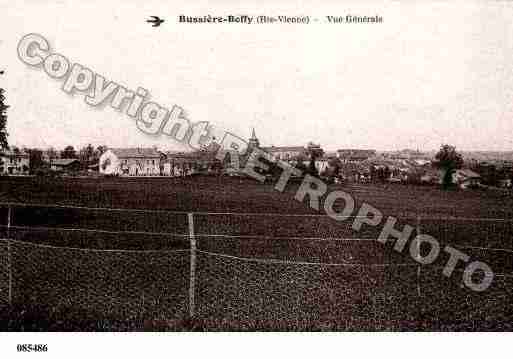 Ville de BUSSIEREBOFFY, carte postale ancienne