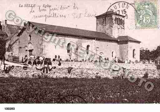 Ville de CELLEENMORVAN(LA), carte postale ancienne