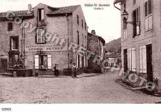 Ville de CHATELSAINTGERMAIN, carte postale ancienne