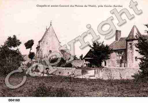 Ville de CONLIE, carte postale ancienne