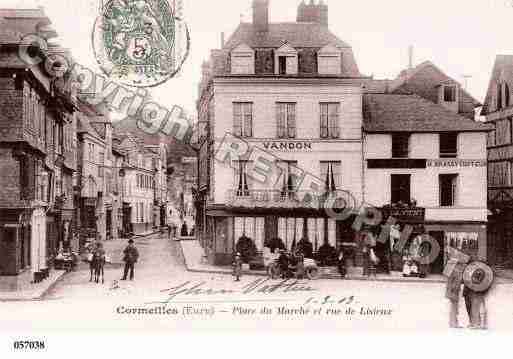 Ville de CORMEILLES, carte postale ancienne