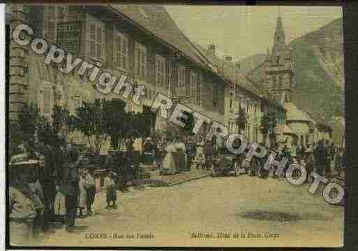 Ville de CORPS, carte postale ancienne