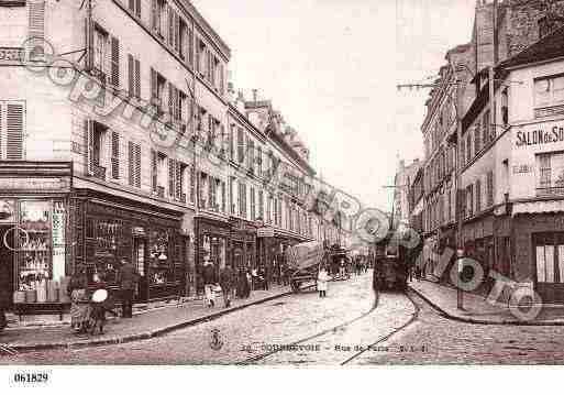 Ville de COURBEVOIE, carte postale ancienne