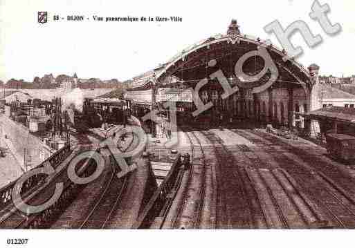 Ville de DIJON, carte postale ancienne