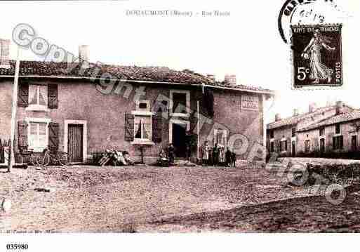 Ville de DOUAUMONT, carte postale ancienne