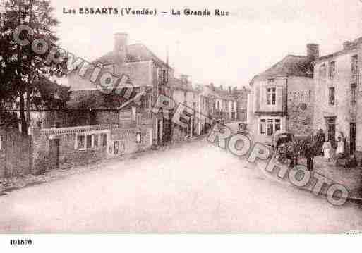 Ville de ESSARTS(LES), carte postale ancienne