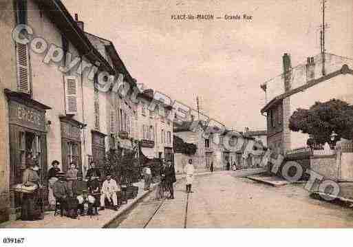 Ville de FLACELESMACON, carte postale ancienne