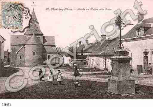 Ville de FLAVIGNY, carte postale ancienne