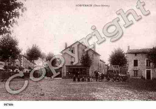 Ville de FOMPERRON, carte postale ancienne