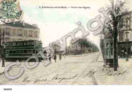 Ville de FONTENAYSBOIS, carte postale ancienne
