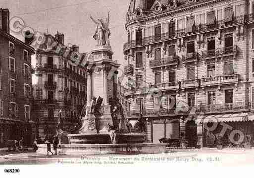 Ville de GRENOBLE, carte postale ancienne