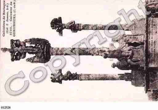 Ville de GURUNHUEL, carte postale ancienne Ville de GURUNHUEL, carte postale ancienne