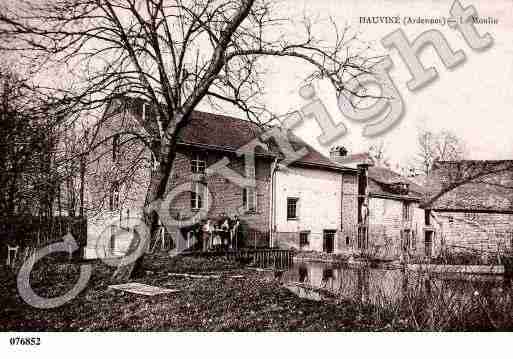 Ville de HAUVINE, carte postale ancienne Ville de HAUVINE, carte postale ancienne
