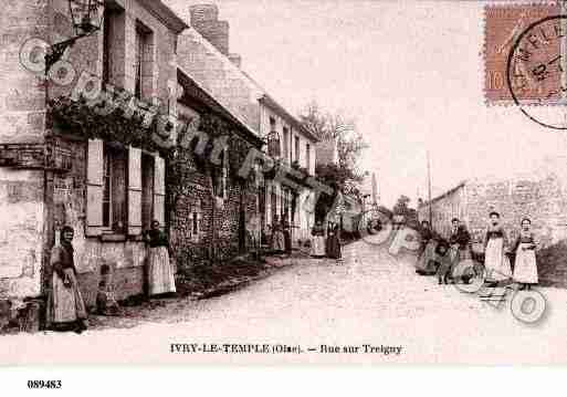 Ville de IVRYLETEMPLEMARIVAULT, carte postale ancienne