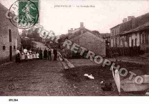 Ville de JOUAVILLE, carte postale ancienne