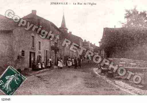 Ville de JOUAVILLE, carte postale ancienne