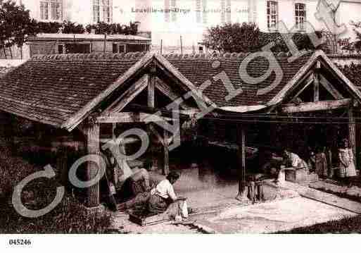 Ville de LEUVILLESURORGE, carte postale ancienne