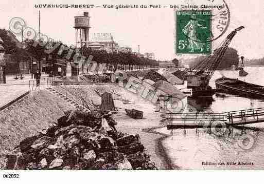 Ville de LEVALLOISPERRET, carte postale ancienne