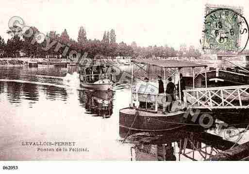 Ville de LEVALLOISPERRET, carte postale ancienne