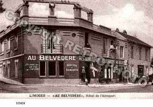 Ville de LIMOGES, carte postale ancienne