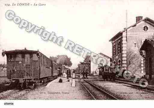 Ville de LONDELESMAURES(LA), carte postale ancienne