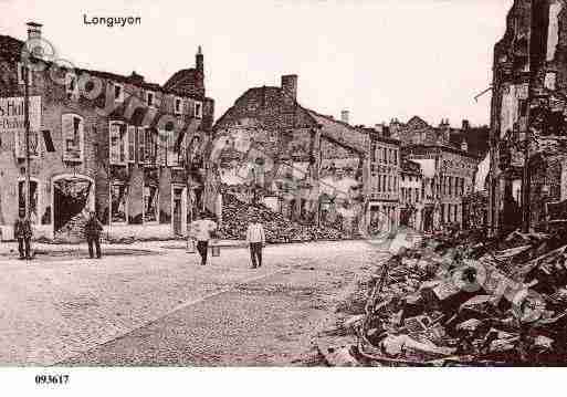 Ville de LONGUYON, carte postale ancienne