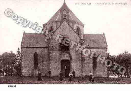 Ville de LOUARGAT, carte postale ancienne