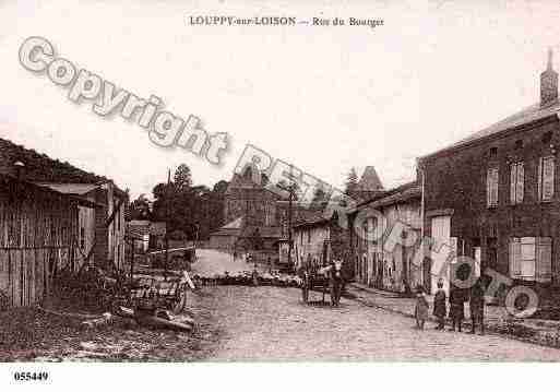 Ville de LOUPPYSURLOISON, carte postale ancienne Ville de LOUPPYSURLOISON, carte postale ancienne