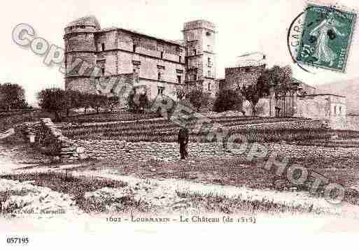 Ville de LOURMARIN, carte postale ancienne Ville de LOURMARIN, carte postale ancienne