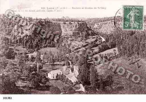 Ville de LOZE, carte postale ancienne