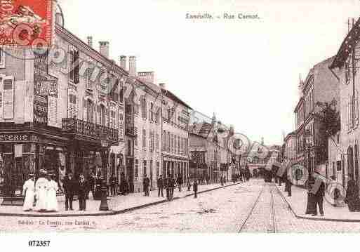 Ville de LUNEVILLE, carte postale ancienne