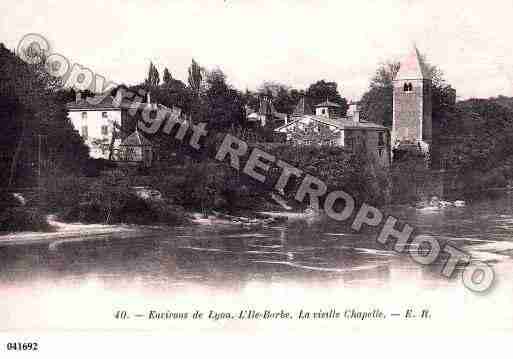 Ville de LYON, carte postale ancienne