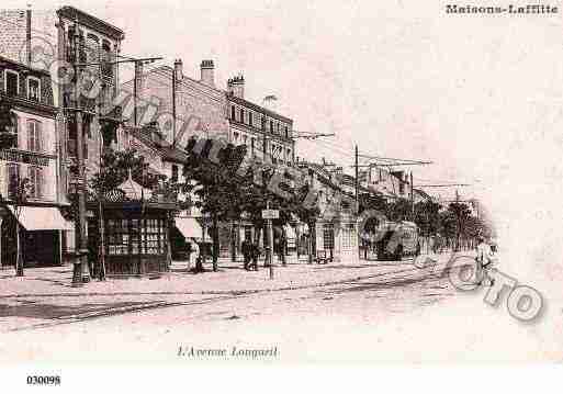 Ville de MAISONSLAFFITTE, carte postale ancienne