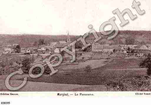 Ville de MARGIVAL, carte postale ancienne